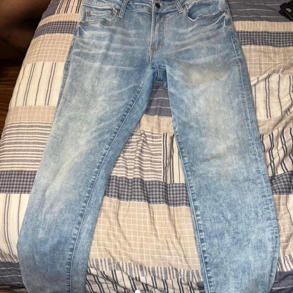 Very nice blue skinny jeans #menjeans #bluejeans #rippedjeans #skinnyjeans